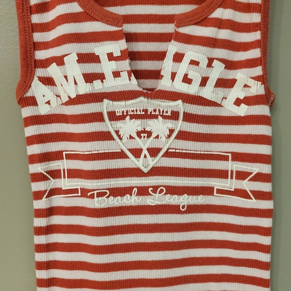 American Eagle Striped Tank Top - Size XS - Picture 3 of 4